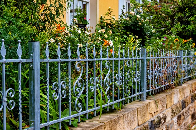 Cast Iron Fence Installation